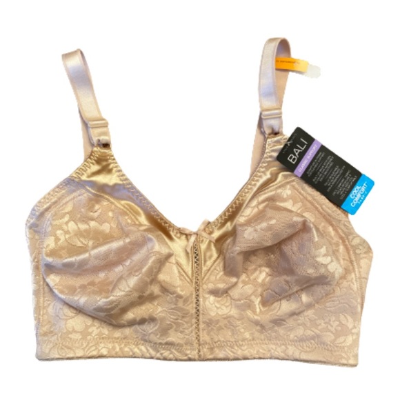 BALI Double Support Lace Wireless Full Coverage Bra-DF3372 - 36DD - Picture 4 of 7